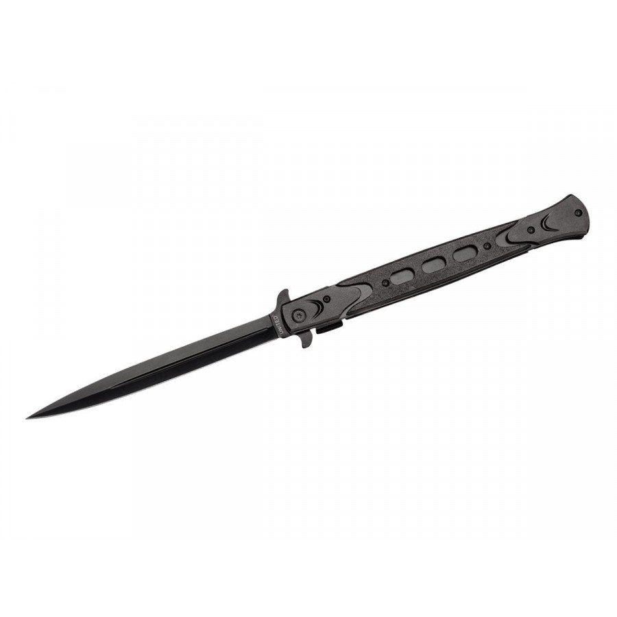 COLTELLO RAMPAGE BLACK STILETTO SMALL - La Bottega di MacGyver