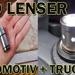 TORCIA DA AUTO RICARICABILE  CON PRESA ACCENDISIGARI - LEDLENSER AUTOMOTIVE 80 lumen