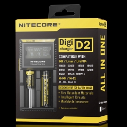 CARICABATTERIE INTELLIGENTE - NITECORE CHARGER D2