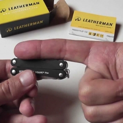 LEATHERMAN SQUIRT PS4 - 9 attrezzi in 1