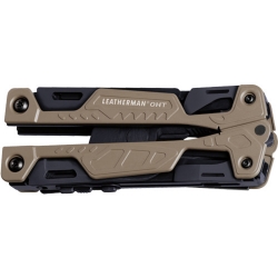 LEATHERMAN OHT ONE-HAND-TOOL - 16 attrezzi in 1. col. Coyote Tan -  Con fodero