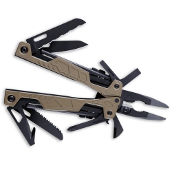 LEATHERMAN OHT ONE-HAND-TOOL - 16 attrezzi in 1. col. Coyote Tan -  Con fodero
