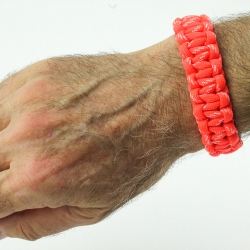 BRACCIALE PARACORD 550 Type III 5 in 1 - con Manuale - DESERT CAMOUFFAGE