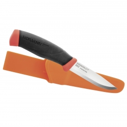 COLTELLO MORAKNIV COMPANION HEAVY DUTY ARANCIO LAMA ACCIAIO