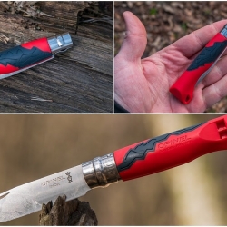 COLTELLO OPINEL OUTDOOR JUNIOR N.7 ROSSO