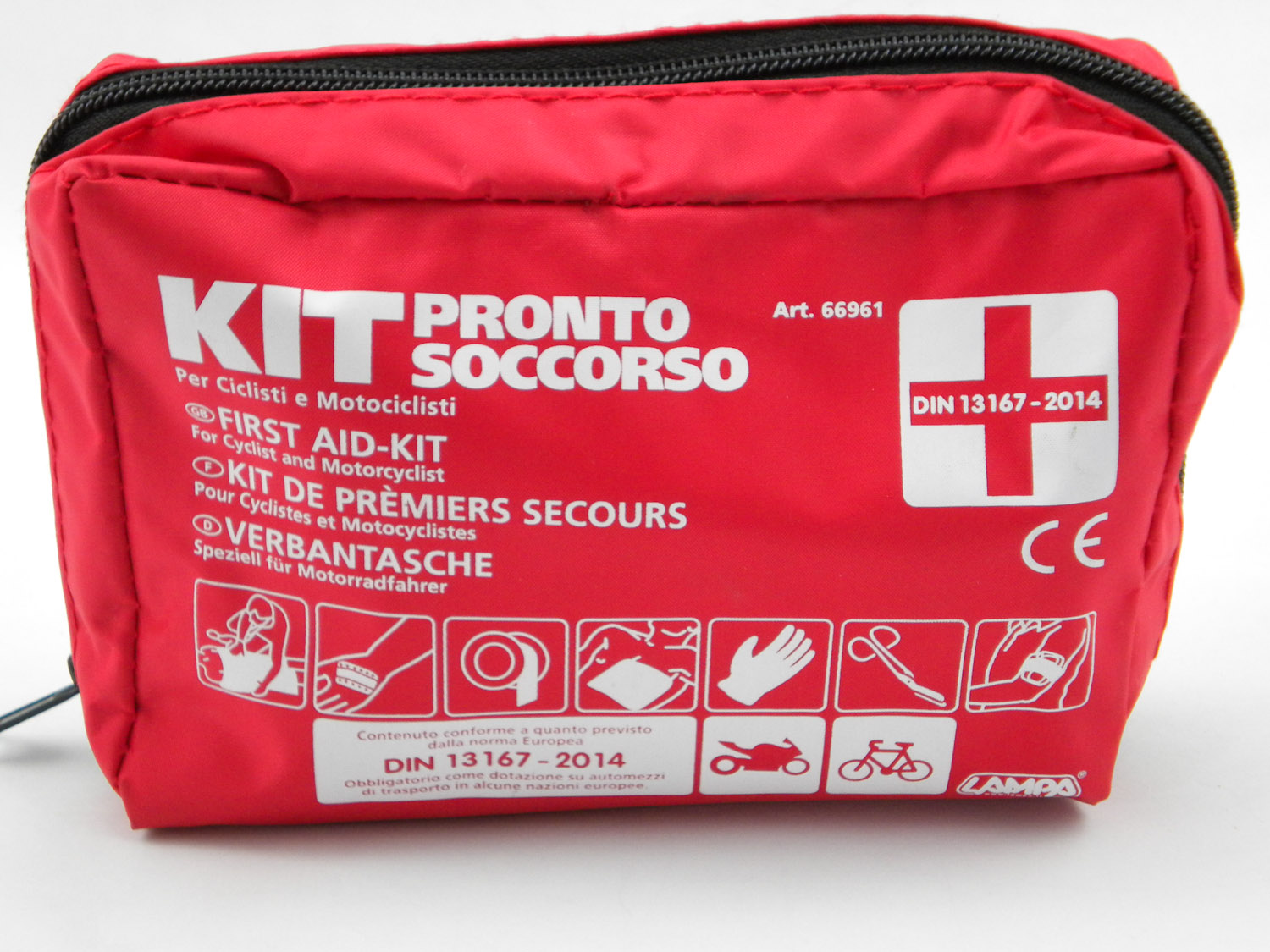 KIT PRIMO SOCCORSO AUTO, MOTO, CARAVAN - La Bottega di MacGyver