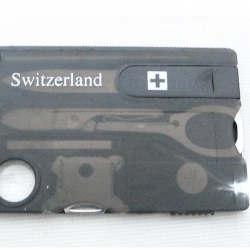 SWISS CARD - CARTA MULTIUSO DA PORTAFOGLIO 12 in 1 