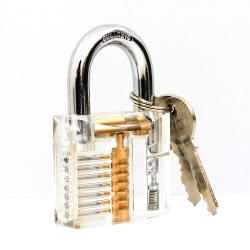 LUCCHETTO DIDATTICO PER KIT APRI SERRATURE D´EMERGENZA