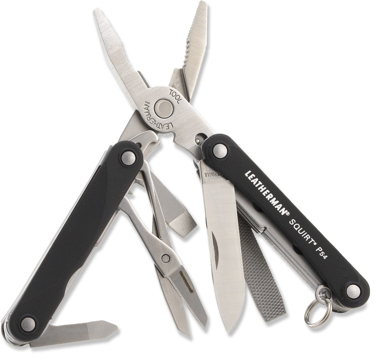LEATHERMAN SQUIRT PS4 - 9 attrezzi in 1
