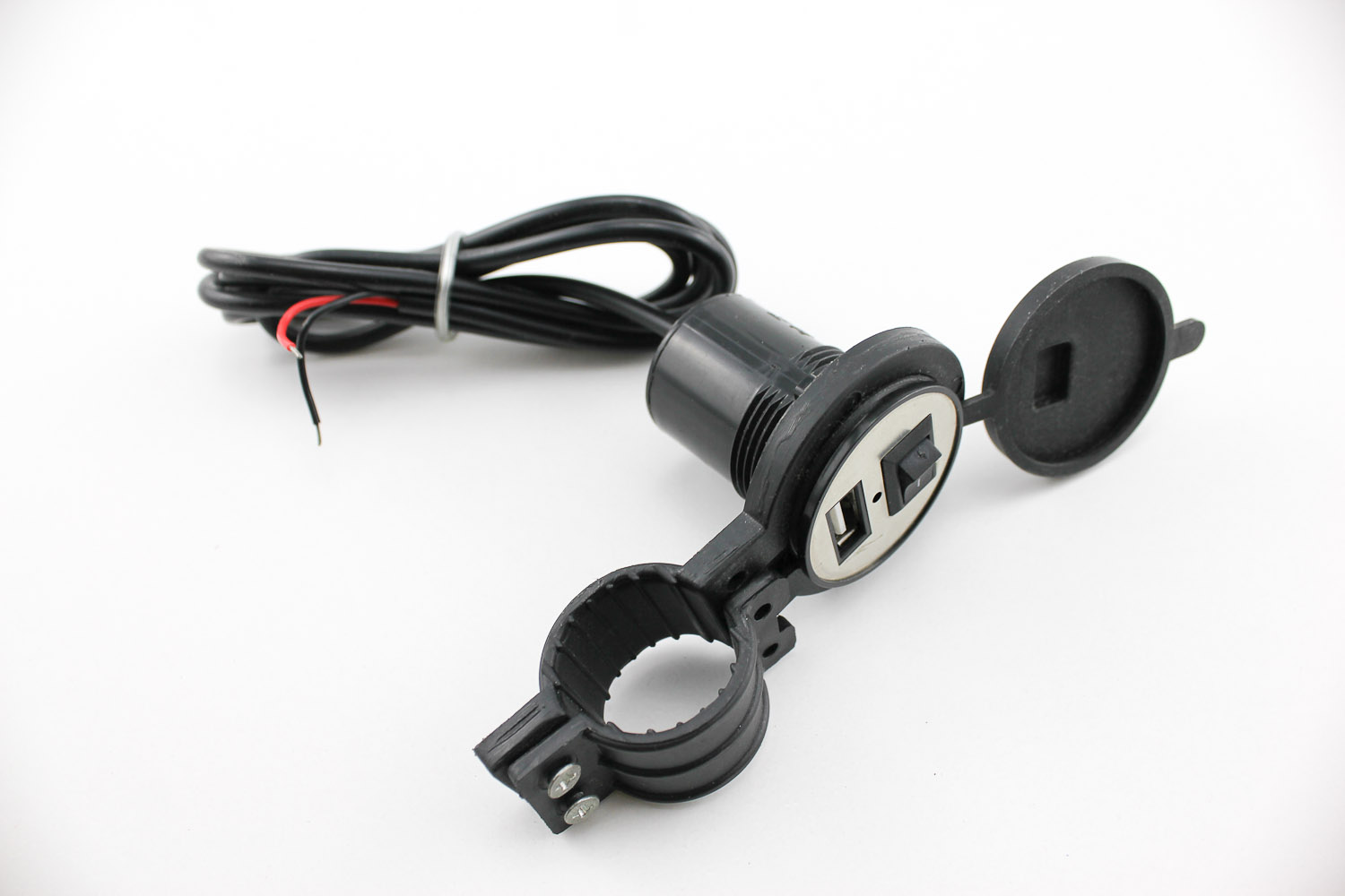 PRESA 2 USB PANNELLO STAGNA 12-28 VOLT PER AUTO/MOTO